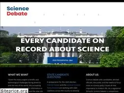 Sites similar to sciencedebate.org