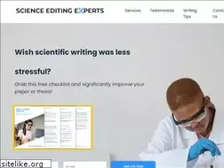 Sites similar to scienceeditingexperts.com