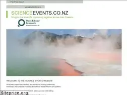 Sites similar to scienceevents.co.nz