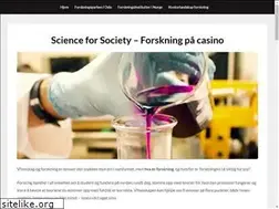 Sites similar to scienceforsociety.no
