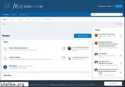 Sites similar to scienceforums.net