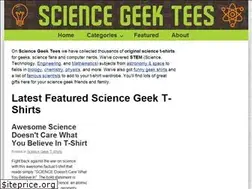 Sites similar to sciencegeektees.com