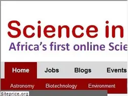 Sites similar to scienceinafrica.co.za