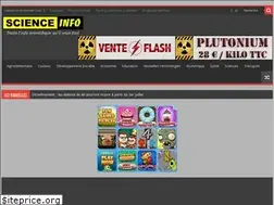 Sites similar to scienceinfo.fr