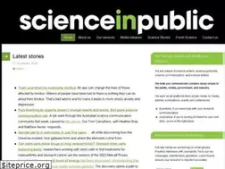 Sites similar to scienceinpublic.com.au