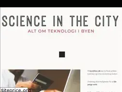 Sites similar to scienceinthecity.dk