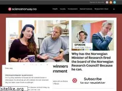 Sites similar to sciencenorway.no