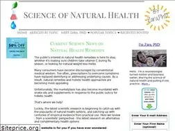 Sites similar to scienceofnaturalhealth.com