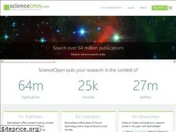 Sites similar to scienceopen.com