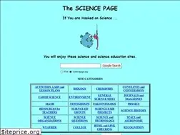 Sites similar to sciencepage.org