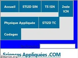 Sites similar to sciencesappliquees.com