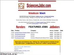 Sites similar to sciencesjobs.com