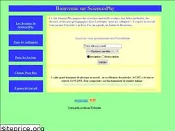 Sites similar to sciencesphy.free.fr