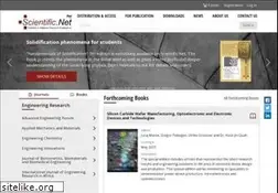 Sites similar to scientific.net
