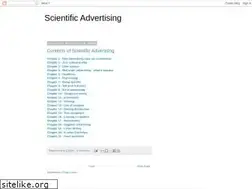 Sites similar to scientificadvertising.blogspot.com