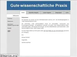 Sites similar to scientificintegrity.de