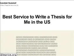 Sites similar to scientistsbookshelf.org