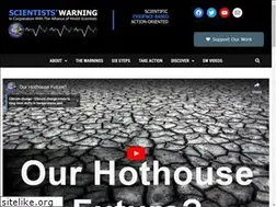 Sites similar to scientistswarning.org