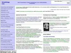 Sites similar to scientology-lies.com