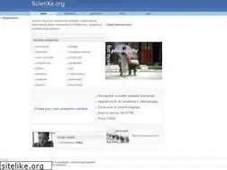 Sites similar to scienxe.org