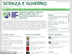 Sites similar to scienzaegoverno.org