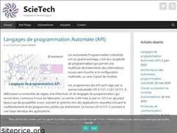 Sites similar to scietech.fr