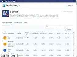 Sites similar to scifact.apps.allenai.org