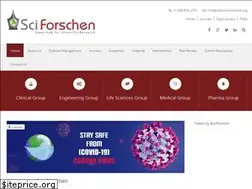 Sites similar to sciforschenonline.org