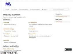 Sites similar to scikit-fuzzy.readthedocs.io