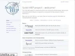 Sites similar to scikit-hep.org