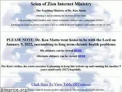 Sites similar to scionofzion.com