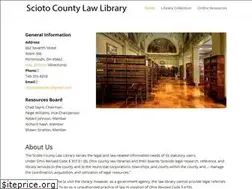 Sites similar to sciotolawlibrary.org
