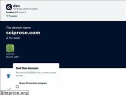 Sites similar to sciprose.com