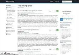 Sites similar to scirate.com