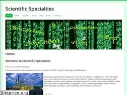 Sites similar to scispec.ca