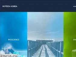 Sites similar to scitechkorea.com