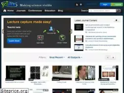 Sites similar to scivee.tv