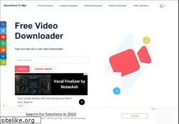 Sites similar to scloudtomp3downloader.com