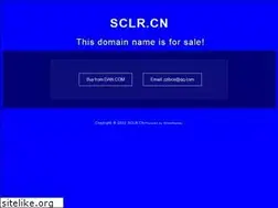 Sites similar to sclr.cn