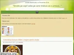 Sites similar to scoala-duminicala.ro