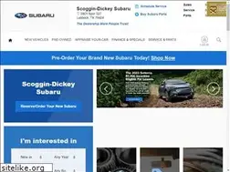 Sites similar to scoggindickeysubaru.com