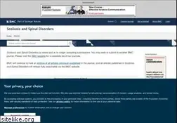 Sites similar to scoliosisjournal.com
