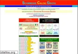 Sites similar to scommessecalciogratis.it