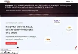 Sites similar to scoophot.com