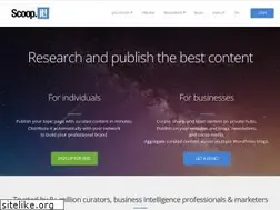 Sites similar to scoopit.com