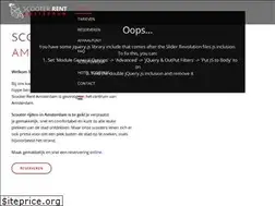 Sites similar to scooter-rent-amsterdam.com