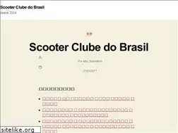 Sites similar to scooterclube.com.br