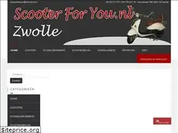 Sites similar to scooterforyou.nl