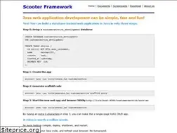 Sites similar to scooterframework.com