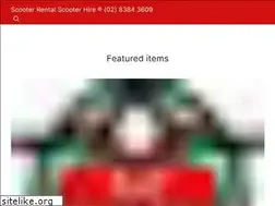 Sites similar to scooterhire.net